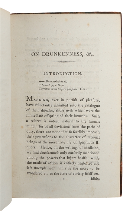 An Essay on Drunkenness, and its Effects on the Human Body.