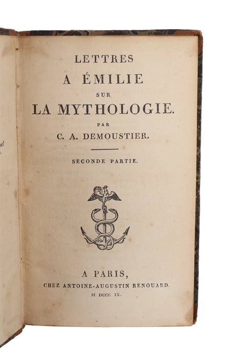Lettres à Émilie sur la mythologie. 5 vols (out of 6).