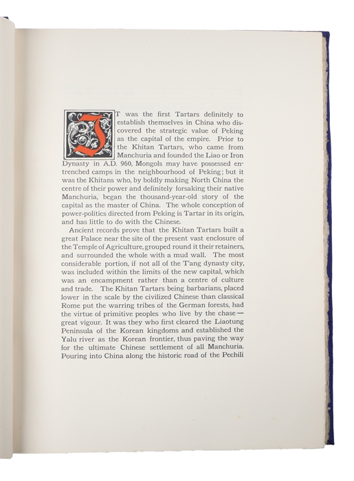 The Pageant of Peking Comprising Sixty-Six Vandyck Photogravures of Peking and Environs from Photographs by Donald Mennie with an introduction by Putnam Weale Descriptive Notes by S. Couling.