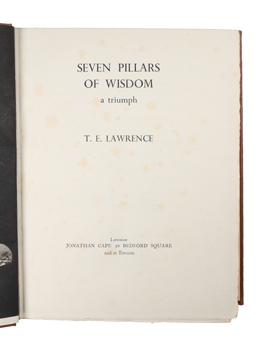 Seven Pillars of Wisdom a triumph.