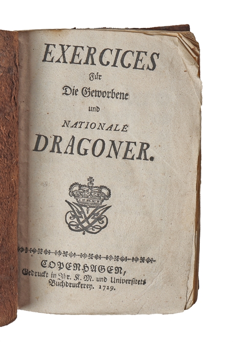 Exercices für die geworbene und nationale Dragoner.