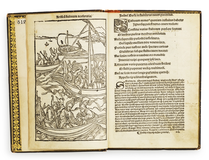 Navis stultifere collectanea vario carminum genere non sine eorundem familiari explanatione conflata...Venundantur parisiis in vico Sancti Jacobi sub signo Pellicani. 