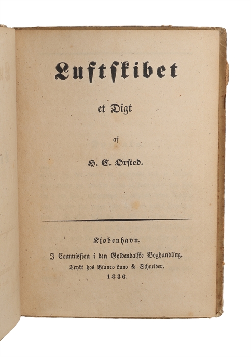 Luftskibet, et Digt. (The Air-Ship, a Poem).
