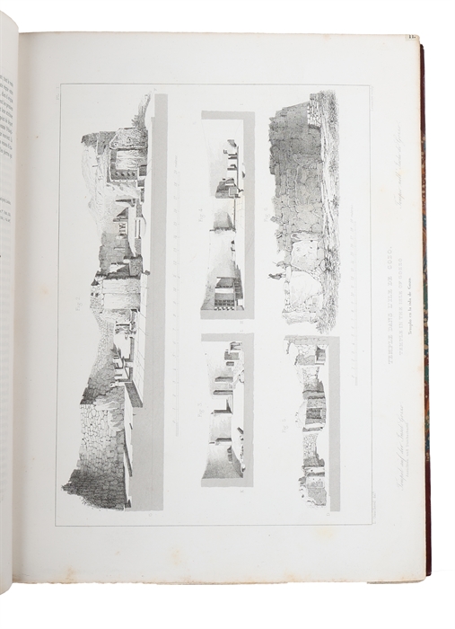 Monuments anciens et modernes. Collection formant une histoire de l'architecture des différents peuples a toutes les époques. 4 vols. 