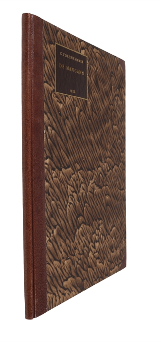 De Mangano. Dissertatio.