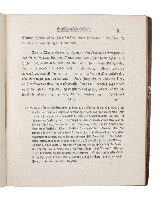 Pile-Larven med dobbelt Hale og dens Phalæne med hosføyede Bemærkelser, om Avlingen i Almindelighed, og Svampenes Tilblivelse.