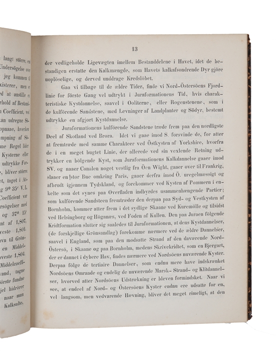 Bidrag til Skildringen af Danmarks geographiske Forhold i deres Afhængighed af Landets indre geognostiske Bygning.