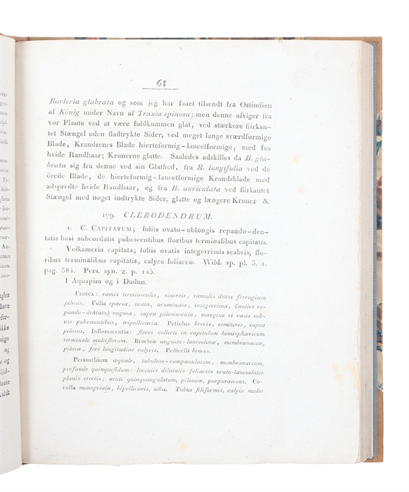 Beskrivelse af Guineiske Planter som ere fundne af Danske Botanikere, især af Etatsraad Thonning. (1.) - 2. Stykke. (Description of Plants from Guinea, found by Danish Botanists, mainly by Thonning). 2 vols. 