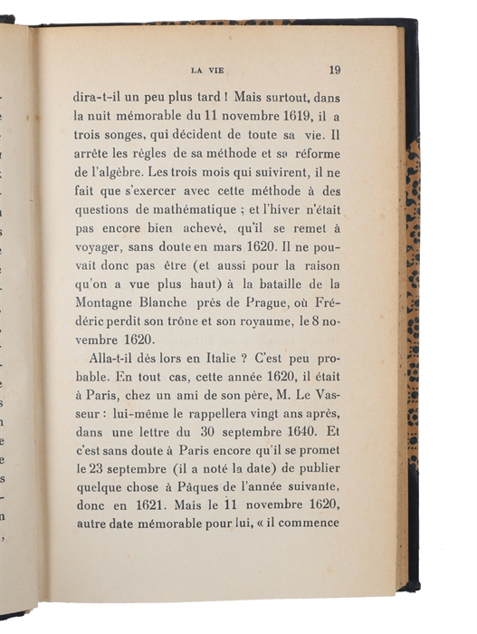 Descartes. Sa vie et son oeuvre.