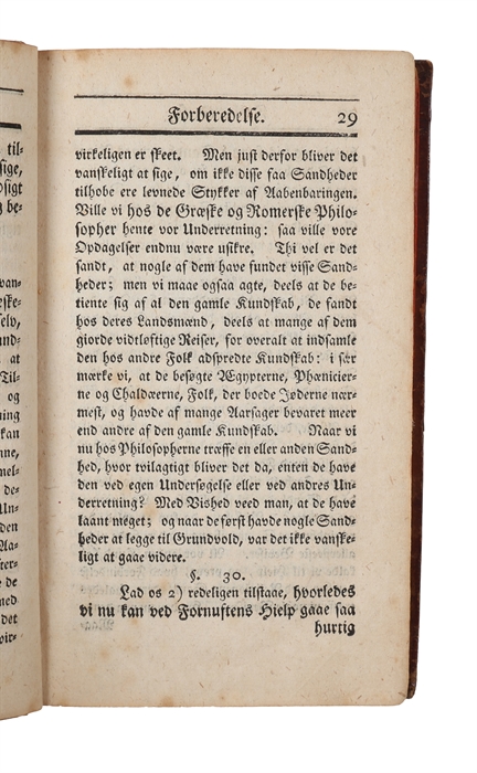 Den Naturlige Theologie tillige som En Indledning til den Aabenbarede.