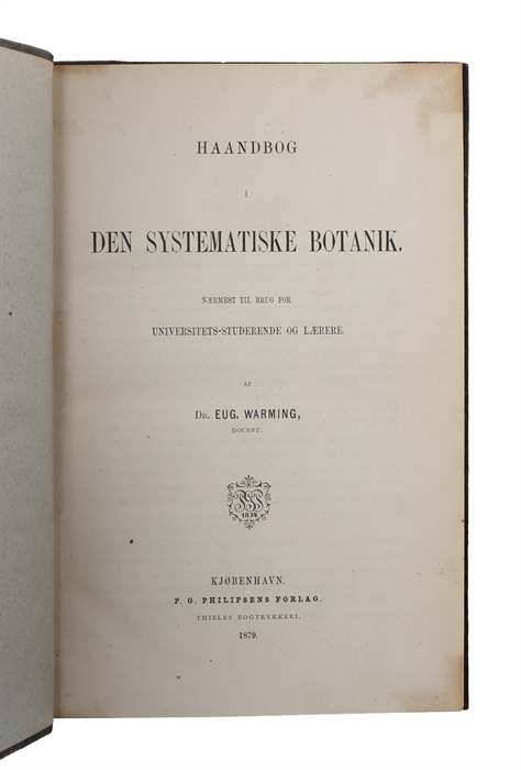 Haandbog i den systematisk Botanik.