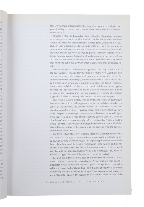 The Eye of the Lynx. Galileo, his Friends, and the Beginnings of Modern Natural History.