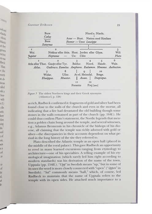 The Atlantic Vision. Olaus Rudbeck and Baroque Science (Uppsala Studies in History of Science, Volume 19).