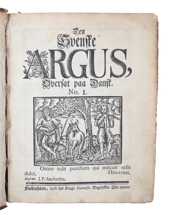 Den svenske Argus, Oversat paa Dansk. 2 parts (all).
