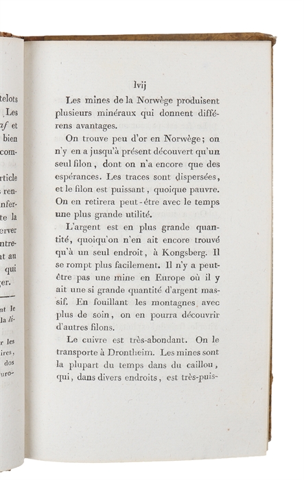 Voyage en Norwège, avec des observations sur l'histoire naturelle et l'économie. Traduit de l'Allemand.