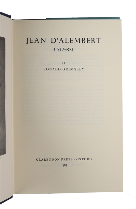 Jean d'Alembert (1717-83).