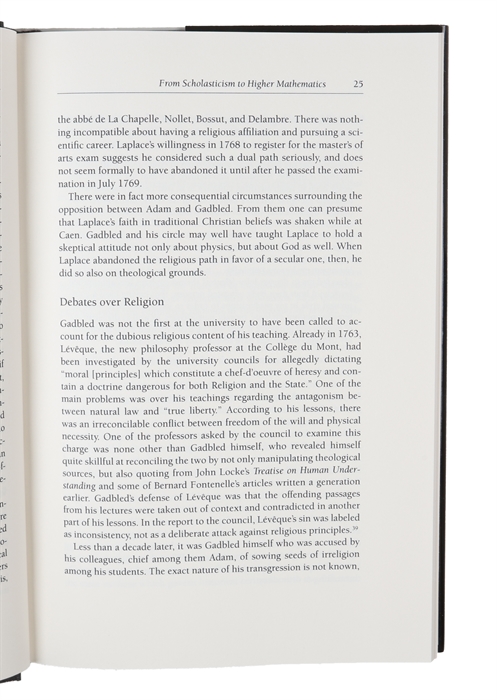 Pierre Simon Laplace 1749-1827. A Determined Scientiest.