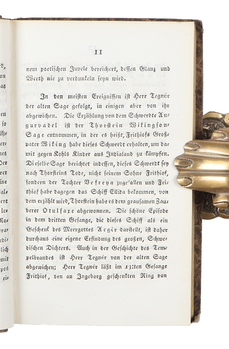 Frithiof. Eine Sage nordischer Vorzeit. Aus dem Schwedischen, nach der zweiten Auflage übersetzt von Ludolph Schley. 2 vols. 
