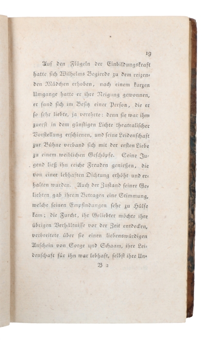 Wilhelm Meisters Lehrjahre. Ein Roman. 4 vols.