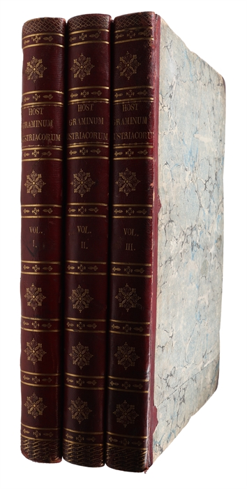 Icones et Descriptiones Graminum Austriacorum. Vol. 1-3 (of 4).