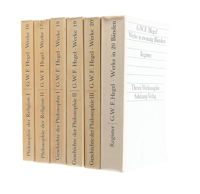 Werke in zwanzig Bänden. (21 volumes. Complete).