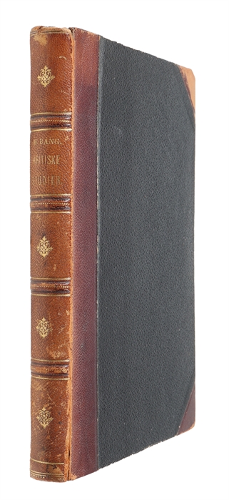 Kritiske Studier og Udkast.