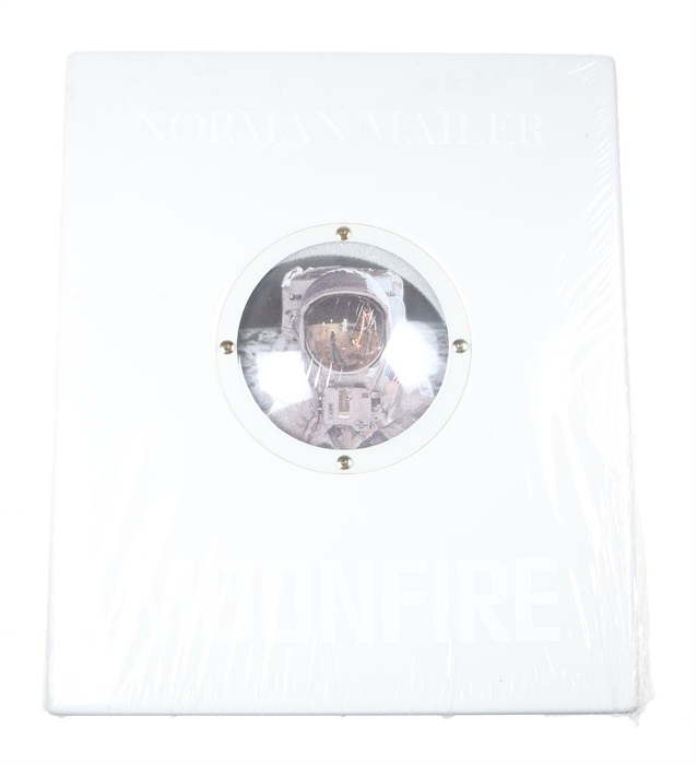 Moonfire: The Epic Journey of Apollo 11 (+) Color photograph of the famous "visor" photo of Buzz Aldrin on the moon.