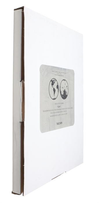 Moonfire: The Epic Journey of Apollo 11 (+) Color photograph of the famous "visor" photo of Buzz Aldrin on the moon.