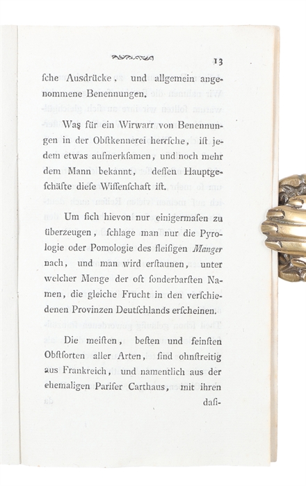 Ankundigung einer neuen und achten pomologie.