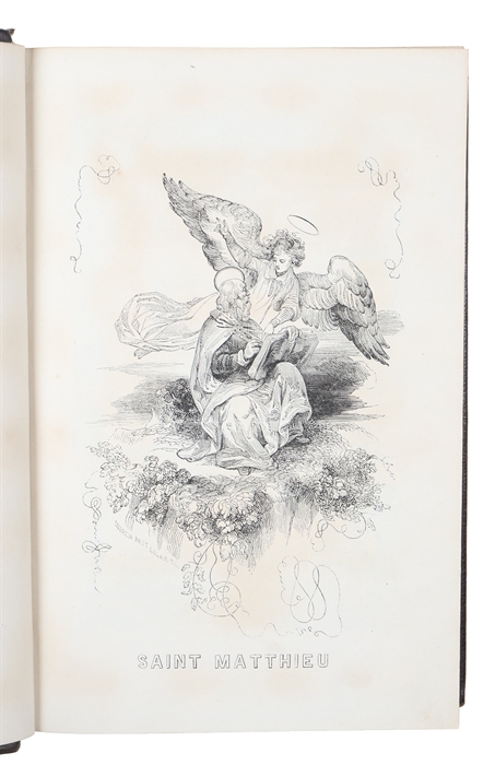 Les Evangiles de Notre Seigneur Jésus-Christ, traduction de Le Maistre de Sacy ... vignettes par Théophile Fragonard.