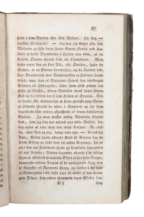 Den nordsiellandske Landalmues Character, Skikke, Meninger og Sprog.