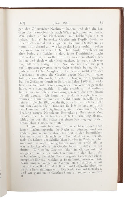 Goethes Gespräche. Gesamtausgabe. Unter Mitwirkung von Max Morris, Hans Gerhard Gräf und Leonhard L. Mackall. Zweite, durchgesehene und stark vermehrte Auflage. 5 vols. 