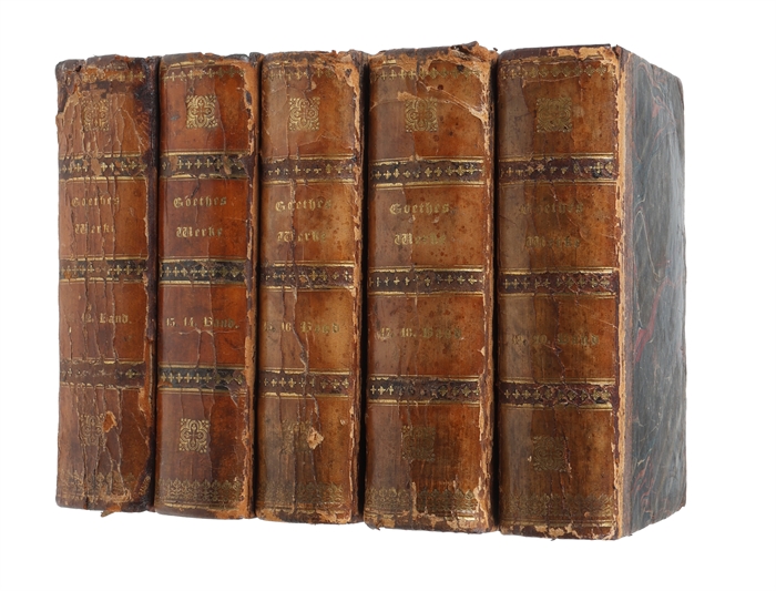 Goethe's Werke. Vollständige Ausgabe letzter Hand. (Vols. 1-55 + register).