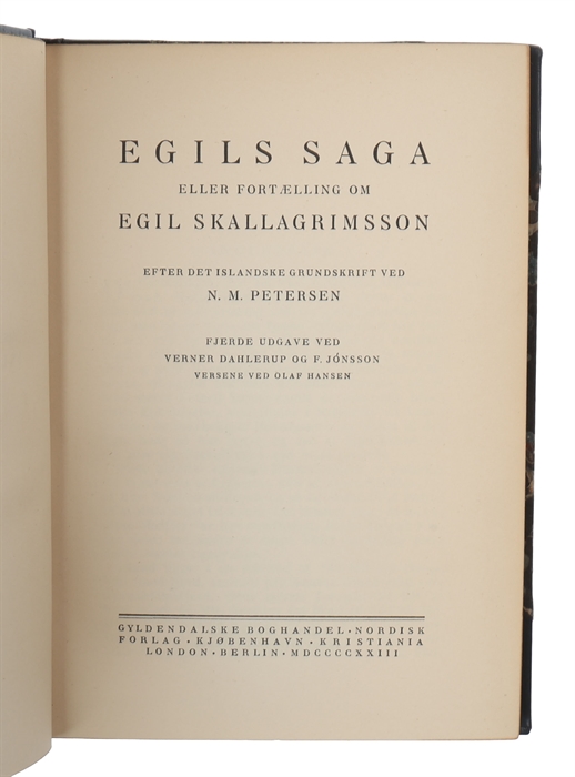 Historiske Fortællinger om Islændernes Færd hjemme og ude. Fjerde Udgave. 4 bd.