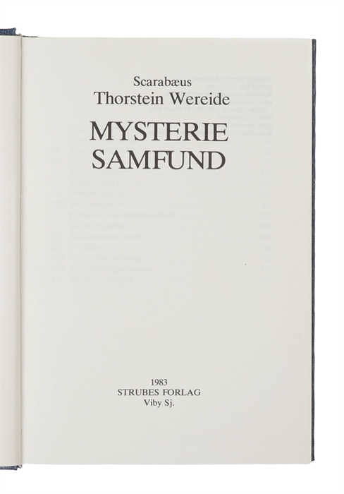 Mysterie samfund.