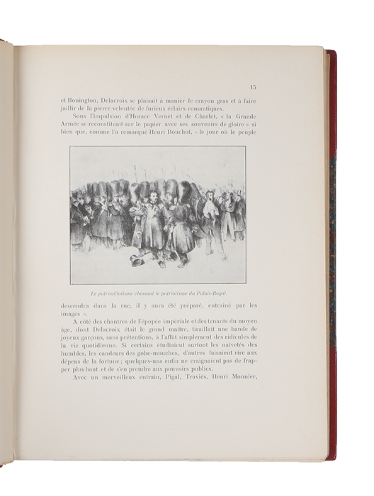 Daumier, peintre et lithographe.