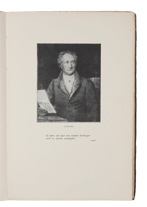 Goethe som frimurer. I anledning af hundrede aars dagen for Goethes død 1832 22. Marts 1932.