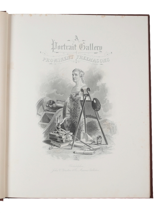 Portrait Gallery of Prominent Freemasons Throughout the United States (The Large Paper Edition). 5 vols. 