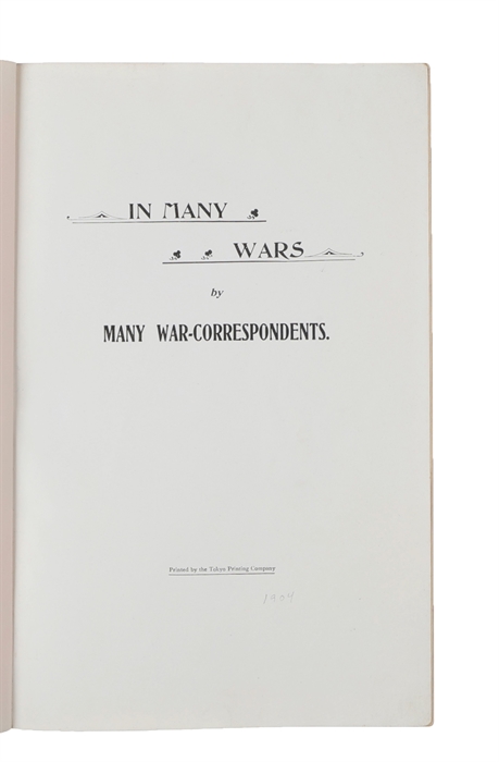 In Many Wars (By Many War Correspondents).