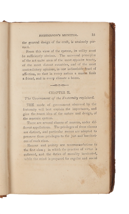 The Freemason's Monitor, or, Illustrations of Masonry in Two Parts. A new and improved edition. 