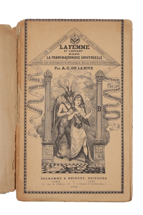 La femme et l'enfant dans la franc-maçonnerie universelle. 