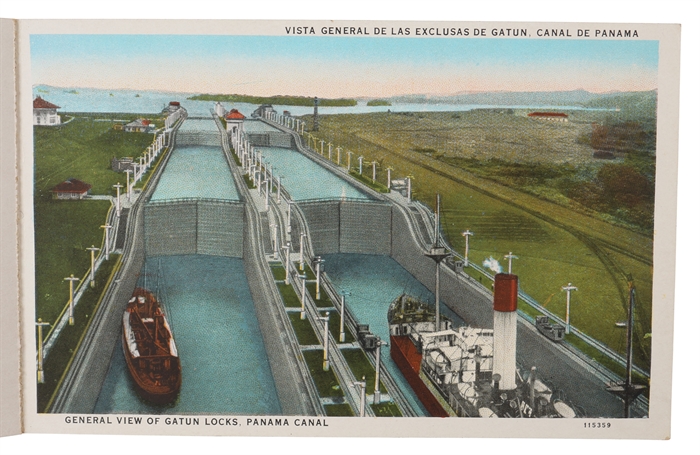 Souvenir Album of Panama and the Canal Zone.