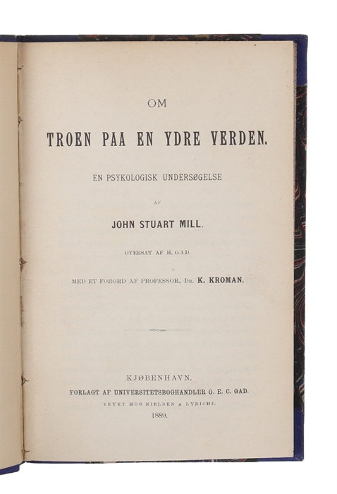 Om Troen Paa En Ydre Verden. En Psykologisk Undersøgelse.