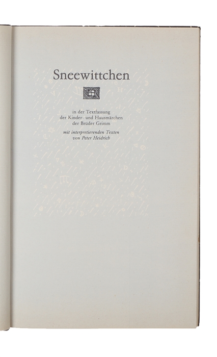 Sneewittchen. 