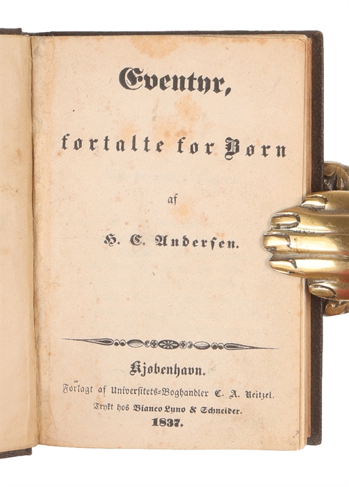 Eventyr fortalte for Børn. (1.-3. Hefte) + Eventyr fortalte for Børn. Ny Samling (1.-3. Hefte). 2 Bind. [I.e. Fairy Tales Told for Children. 6 issues, divided into two volumes].

