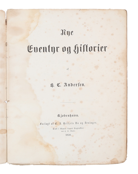 Nye Eventyr og Historier. 3 Series, 10 collections. [All that was issued, fully complete i.e. (1. Række, (1.)-4. Samling + Anden Række, (1.)-4. Samling + Tredie Række, Ny Samling & Anden Samling).