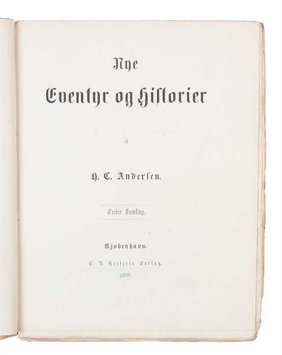 Nye Eventyr og Historier. 3 Series, 10 collections. [All that was issued, fully complete i.e. (1. Række, (1.)-4. Samling + Anden Række, (1.)-4. Samling + Tredie Række, Ny Samling & Anden Samling).