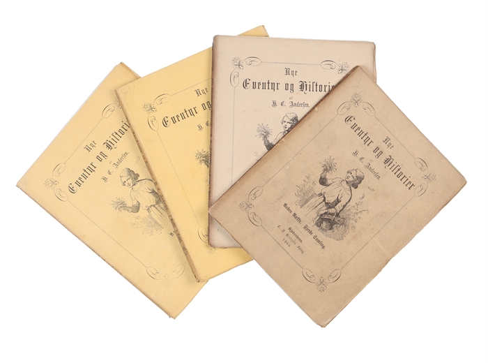 Nye Eventyr og Historier. 3 Series, 10 collections. [All that was issued, fully complete i.e. (1. Række, (1.)-4. Samling + Anden Række, (1.)-4. Samling + Tredie Række, Ny Samling & Anden Samling).