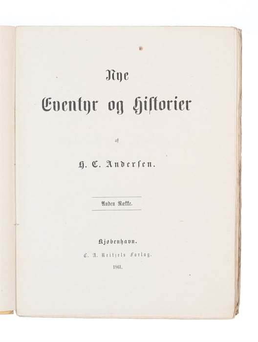 Nye Eventyr og Historier. 3 Series, 10 collections. [All that was issued, fully complete i.e. (1. Række, (1.)-4. Samling + Anden Række, (1.)-4. Samling + Tredie Række, Ny Samling & Anden Samling).