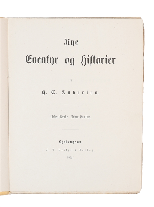 Nye Eventyr og Historier. 3 Series, 10 collections. [All that was issued, fully complete i.e. (1. Række, (1.)-4. Samling + Anden Række, (1.)-4. Samling + Tredie Række, Ny Samling & Anden Samling).